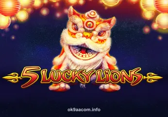 Hình ảnh trò chơi 5 Lucky Lions tại ok9aa